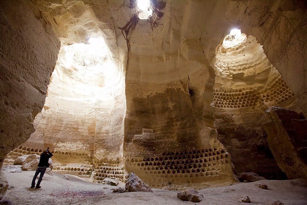 caves of Luzit, Israel