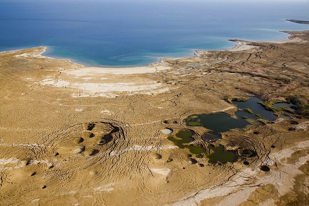 Aerial Dead sea, Israel