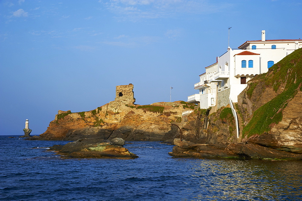 Hora, Andros Island, Cyclades, Greek Islands, Greece, Europe