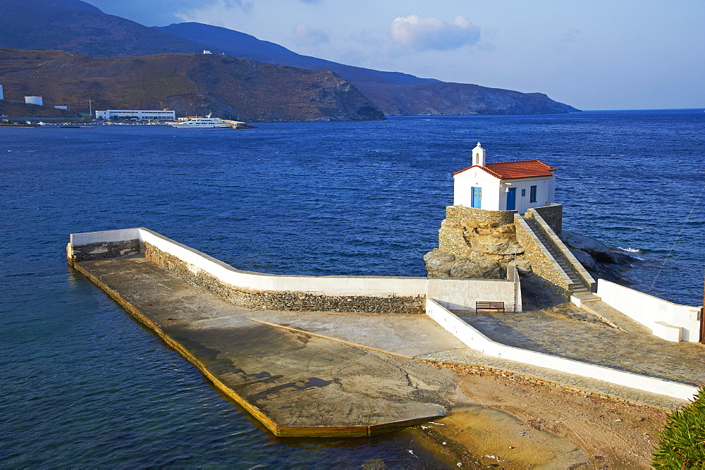 Hora, Andros Island, Cyclades, Greek Islands, Greece, Europe