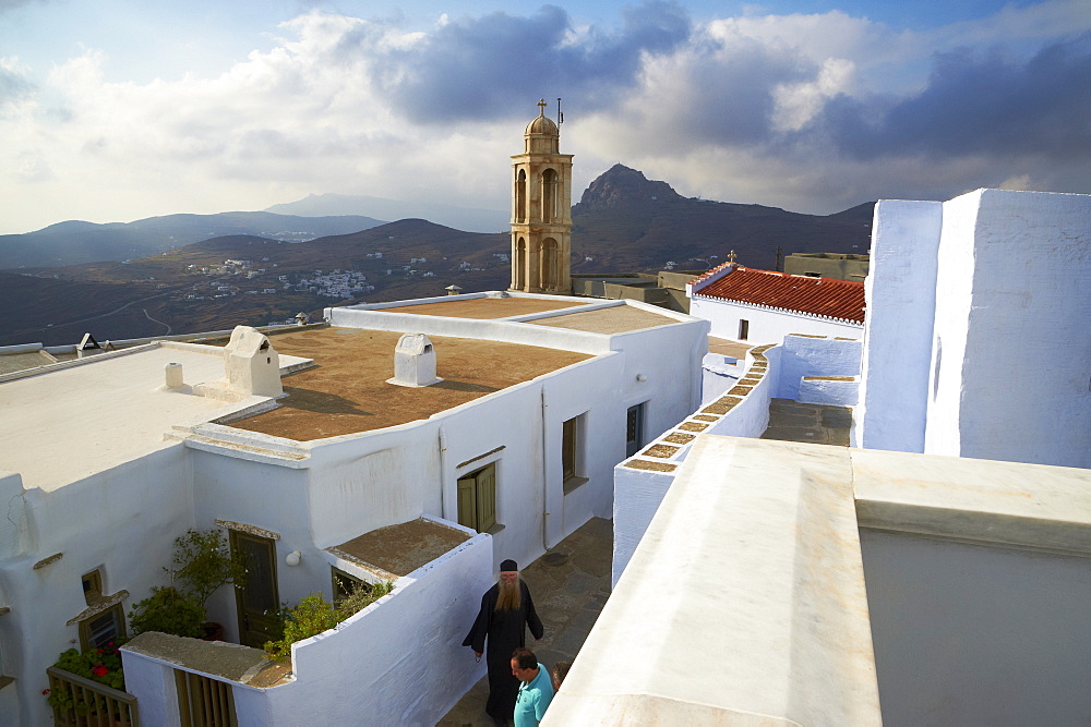 Kechrovouniou Monastery, Tinos, Cyclades, Greek Islands, Greece, Europe