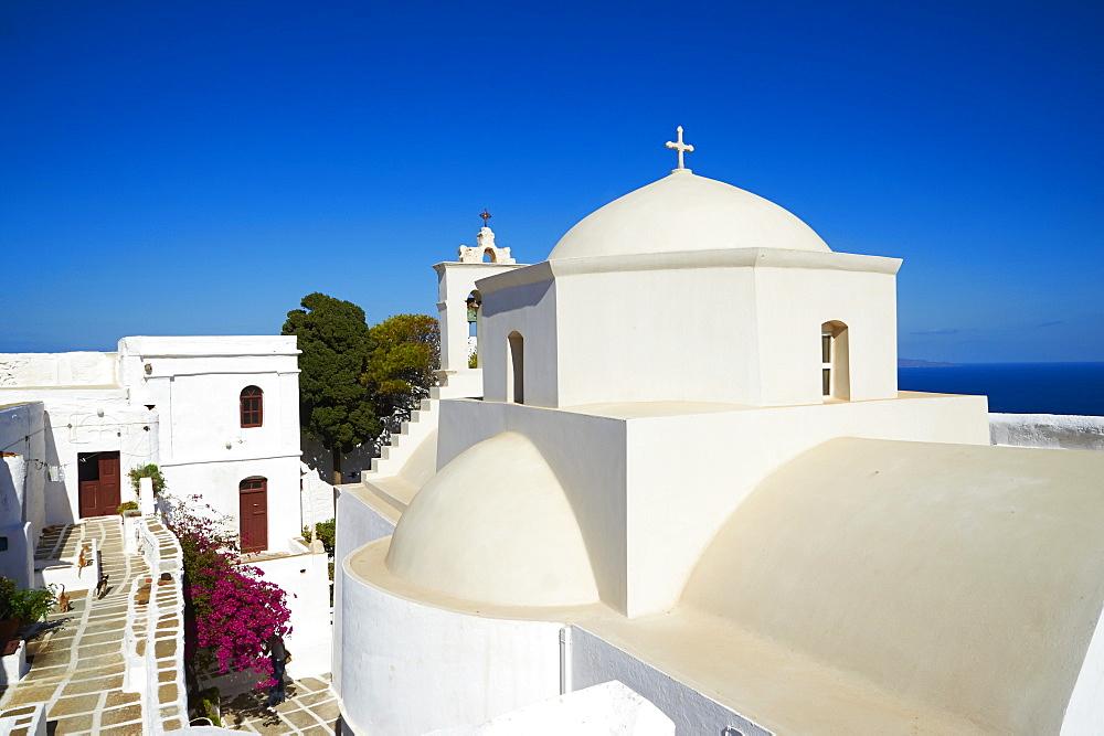 Taxiarques Monastery, Serifos Island, Cyclades, Greek Islands, Greece, Europe