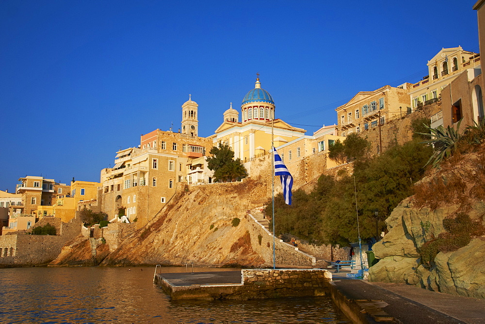 Ermoupoli (Khora), Syros Island, Cyclades, Greek Islands, Greece, Europe