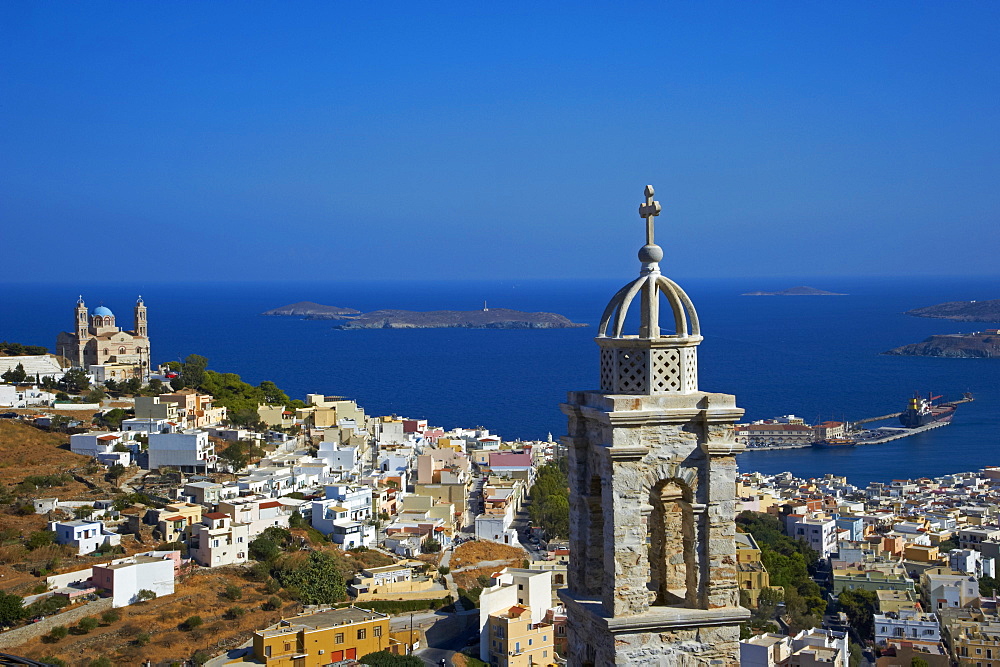 Ermoupoli (Khora), Syros Island, Cyclades, Greek Islands, Greece, Europe