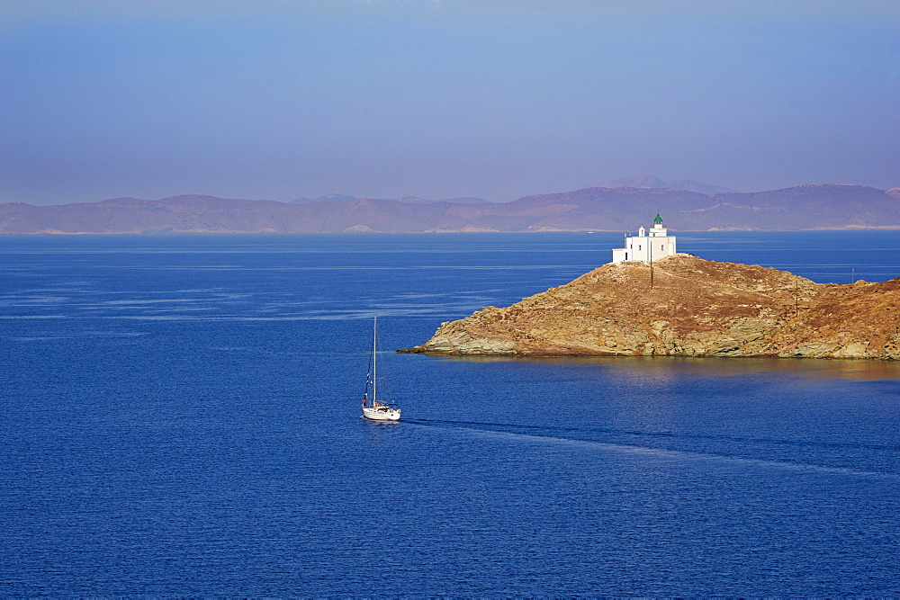 Agios Nikolaos, Korissia Bay, Kea Island, Cyclades, Greek Islands, Greece, Europe