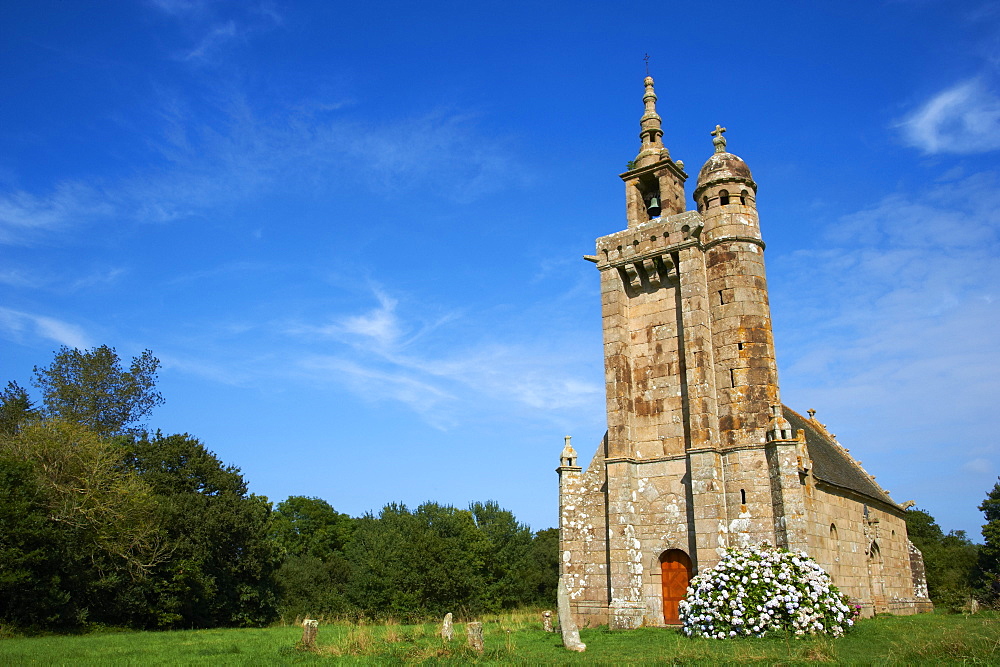 Saint Samson church, Pleumeur Bodou, Cotes d'Armor, Brittany, France, Europe