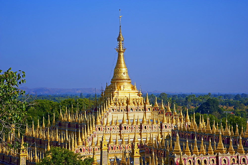 Thanbodhay Pagoda, Monywa, Sagaing Division, Myanmar (Burma), Asia