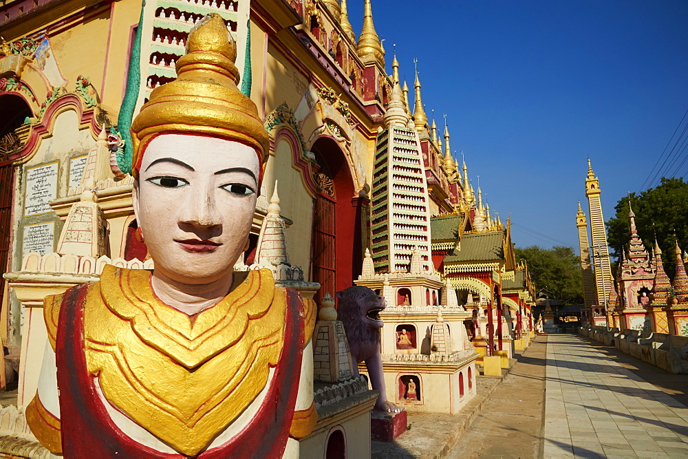 Thanbodhay Pagoda, Monywa, Sagaing Division, Myanmar (Burma), Asia