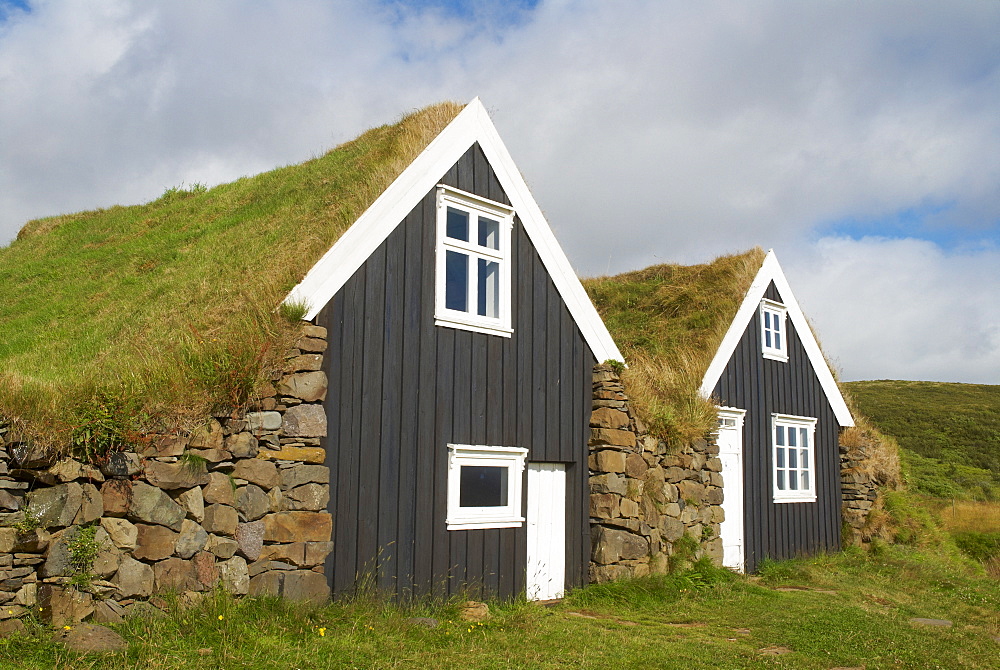 Od traditional farm, Skaftafell, Iceland, Polar Regions