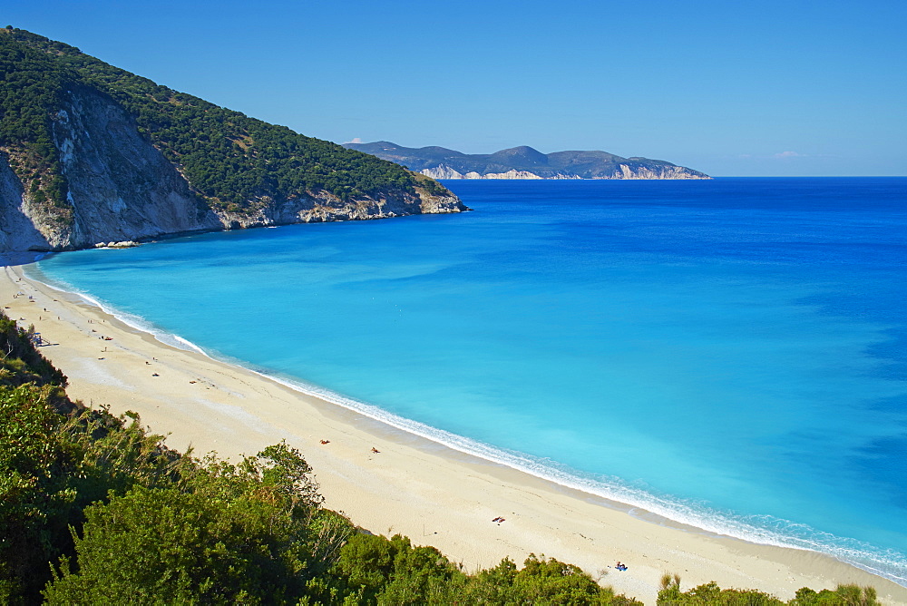 Myrtos Beach, Cephalonia, Ionian Islands, Greek Islands, Greece, Europe