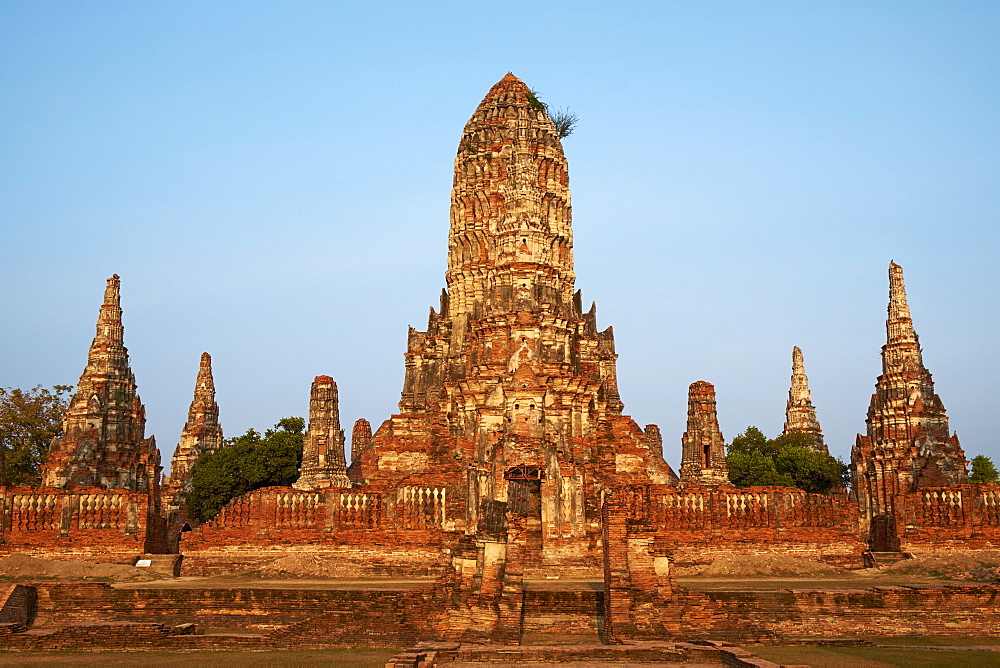 Wat Chai Wattanaram, Ayutthaya Historical Park, UNESCO World Heritage Site, Ayutthaya, Thailand, Southeast Asia, Asia