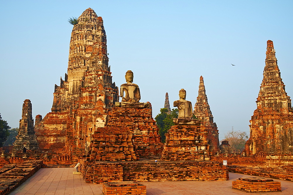 Wat Chai Wattanaram, Ayutthaya Historical Park, UNESCO World Heritage Site, Ayutthaya, Thailand, Southeast Asia, Asia