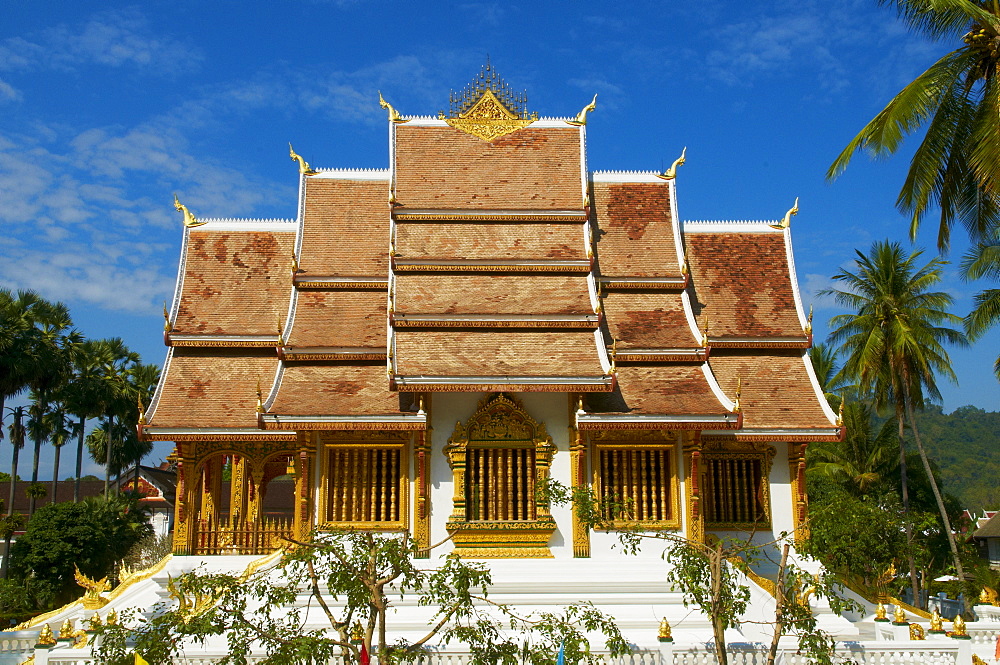 National Museum, Vat Ho Pha Bang, Luang Prabang, UNESCO World Heritage Site, Laos, Indochina, Southeast Asia, Asia