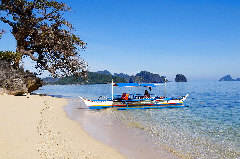 Bacuit archipelago at El Nido, Palawan Island, Philippines, Southeast Asia, Asia