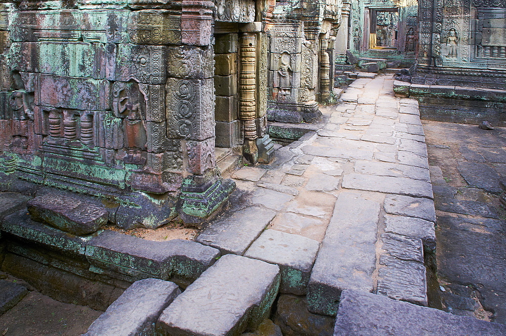 Preah Khan temple, Angkor, UNESCO World Heritage Site, Siem Reap, Cambodia, Indochina, Southeast Asia, Asia