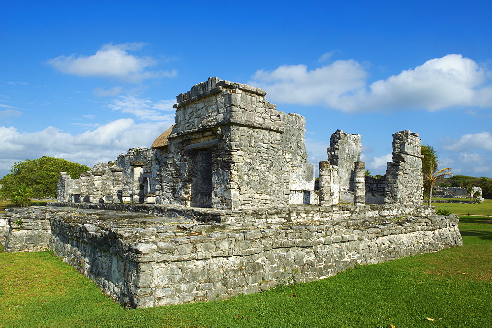 Ancient Mayan archaeological site of Tulum, Tulum, Quintana Roo, Mexico, North America