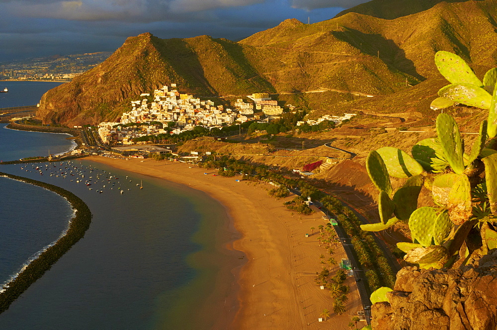 Village of San Andres and Las Teresitas Beach, Tenerife, Canary Islands, Spain, Atlantic Ocean, Europe