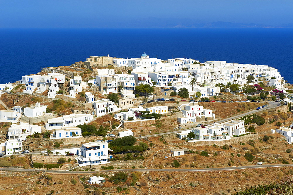 Old fortified village of Kastro, Sifnos, Cyclades Islands, Greek Islands, Aegean Sea, Greece, Europe