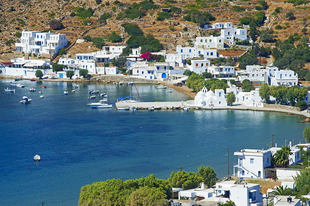 Monastery of Taxiarques, Vathi, Sifnos, Cyclades Islands, Greek Islands, Aegean Sea, Greece, Europe