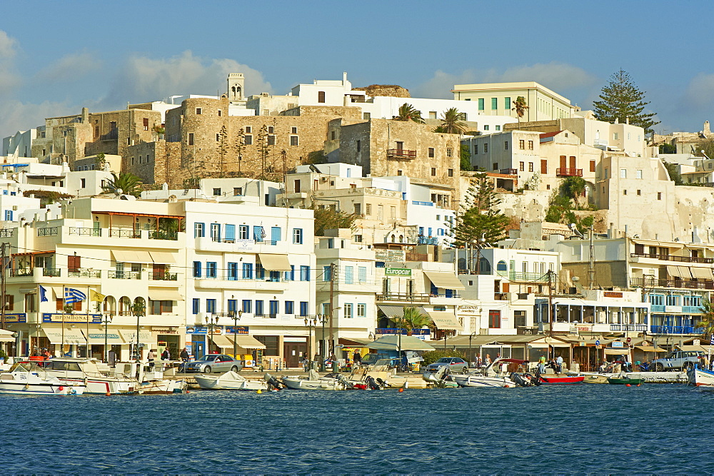 The Chora (Hora), Naxos, Cyclades Islands, Greek Islands, Aegean Sea, Greece, Europe