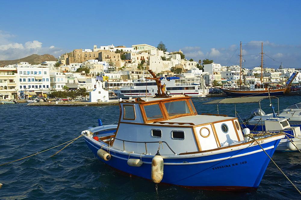 The Chora (Hora), Naxos, Cyclades Islands, Greek Islands, Aegean Sea, Greece, Europe