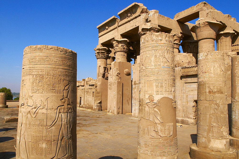 Temple of Sobek and Haroeris, Kom Ombo, Egypt, North Africa, Africa