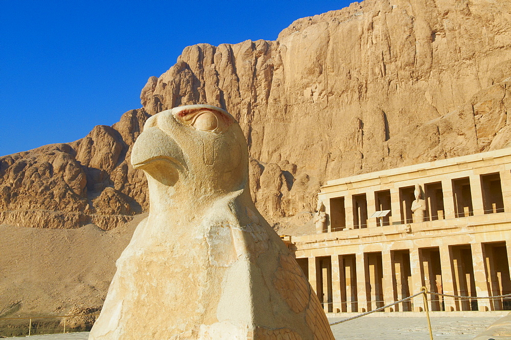 Temple of Hatshepsut, Deir el Bahari, Thebes, UNESCO World Heritage Site, Egypt, North Africa, Africa