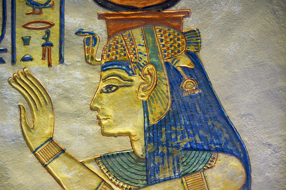 Amun her Khepeshef tomb, West Bank of the River Nile, Thebes, UNESCO World Heritage Site, Egypt, North Africa, Africa