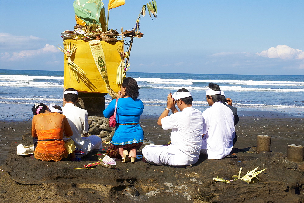 Odolan (annual festival of the temple), Pura Rambut Siwi, Bali, Indonesia, Southeast Asia, Asia