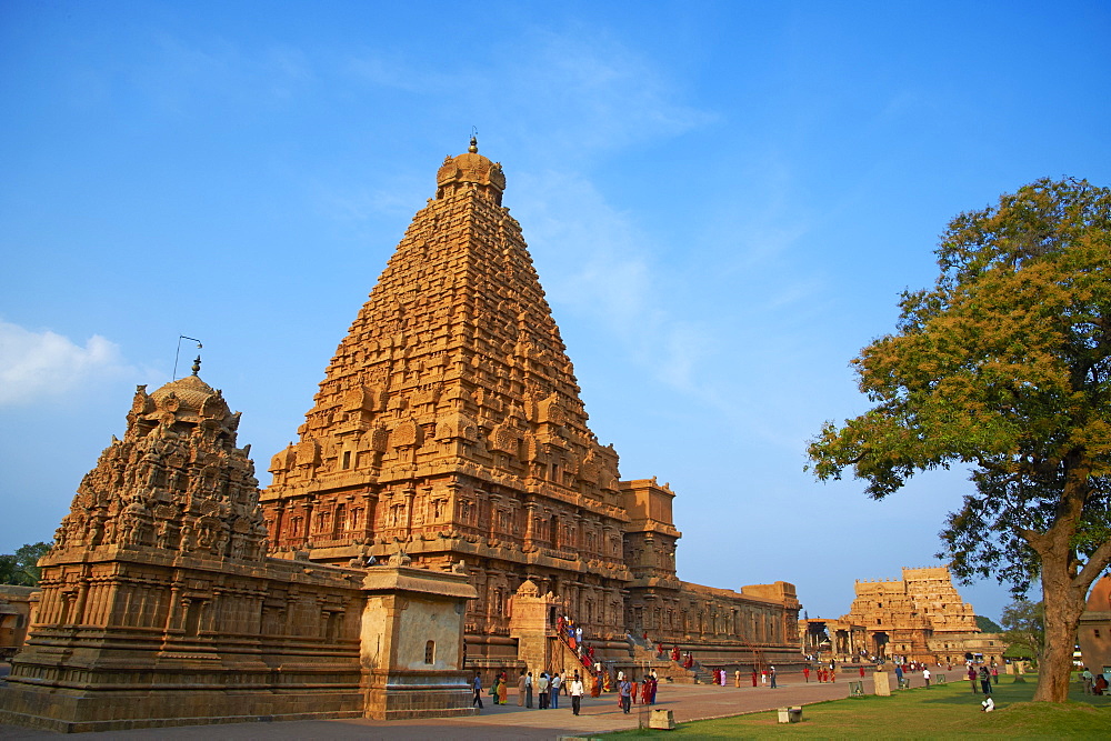 Bridhadishwara temple, UNESCO World Heritage Site, Thanjavur (Tanjore), Tamil Nadu, India, Asia