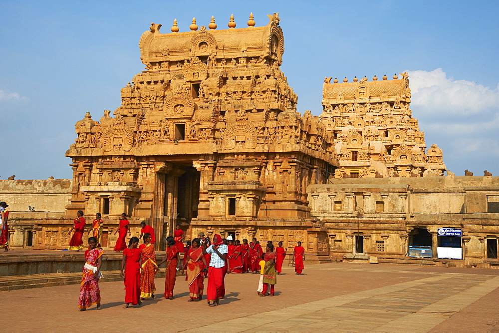 Bridhadishwara temple, UNESCO World Heritage Site, Thanjavur (Tanjore), Tamil Nadu, India, Asia