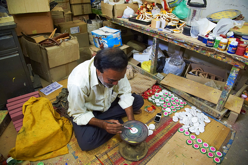 Channapatna village, famous for woden toys, Mysore, Karnataka, India, Asia