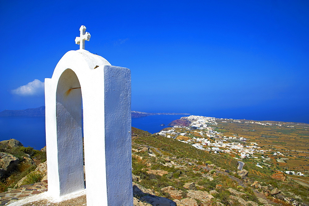 Oia (Ia), Santorini, Cyclades, Greek Islands, Greece, Europe