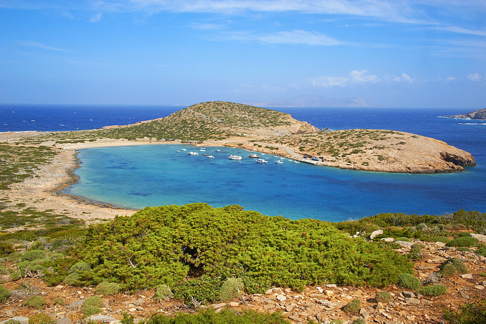 Kalotaritissa beach, Amorgos, Cyclades, Aegean, Greek Islands, Greece, Europe