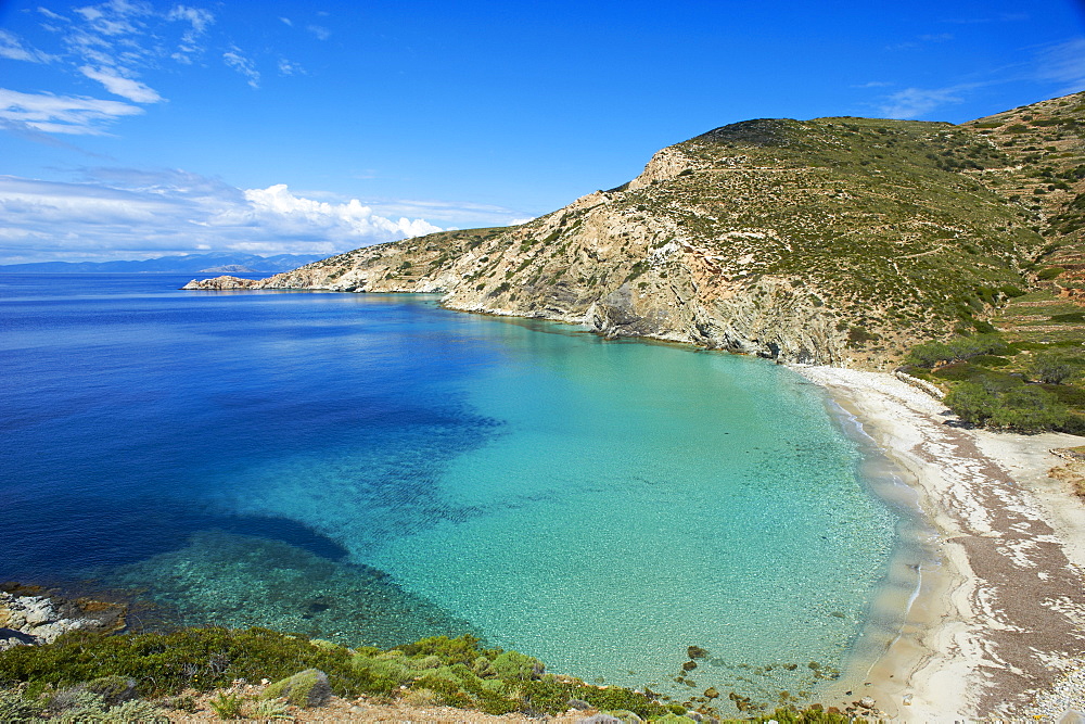 Livadi Beach, Donoussa, Cyclades, Aegean, Greek Islands, Greece, Europe