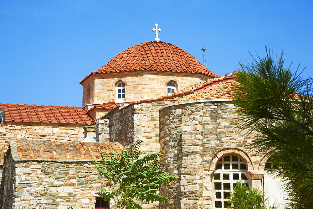 Panagia Ekatontapiliani, a Byzantine church, Hora (Chora) Parikia, Paros, Cyclades, Greek Islands, Greece, Europe