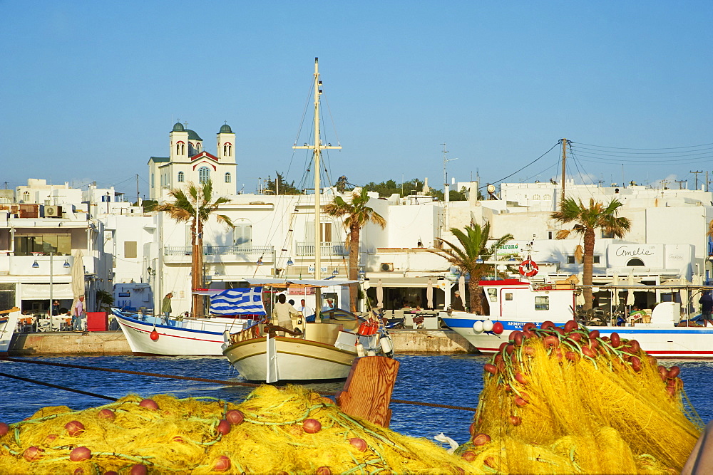 Port, Naoussa, Paros, Cyclades, Aegean, Greek Islands, Greece, Europe