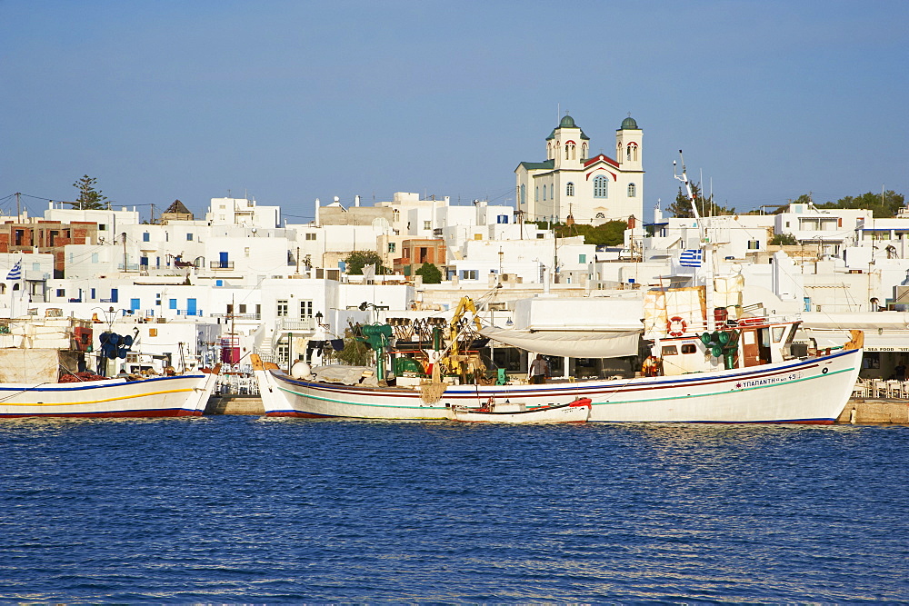 Port, Naoussa, Paros, Cyclades, Aegean, Greek Islands, Greece, Europe