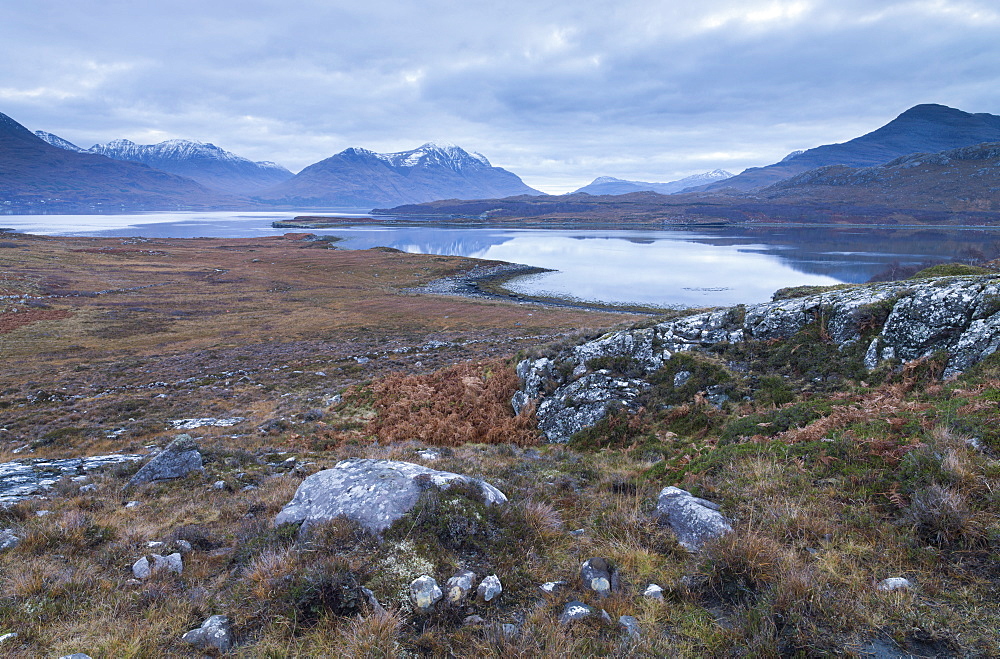 A view of Upper Loch Torridon, Highlands, Scotland, United Kingdom, Europe