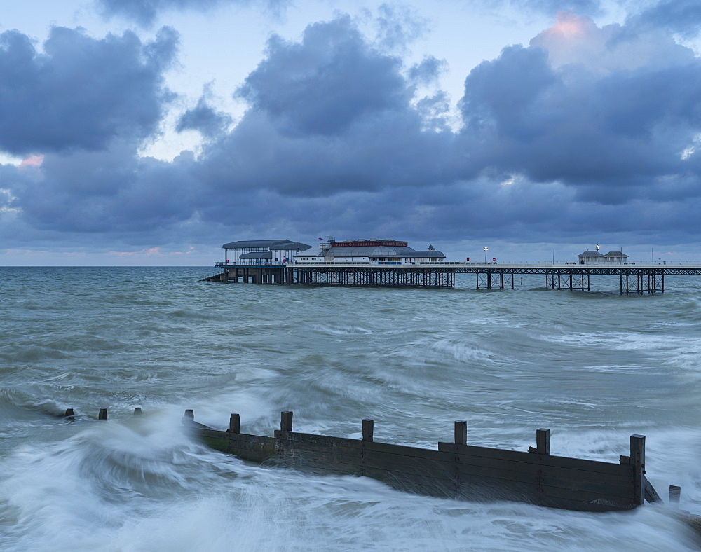 A view of Cromer Pier, Norfolk, England, United Kingdom, Europe