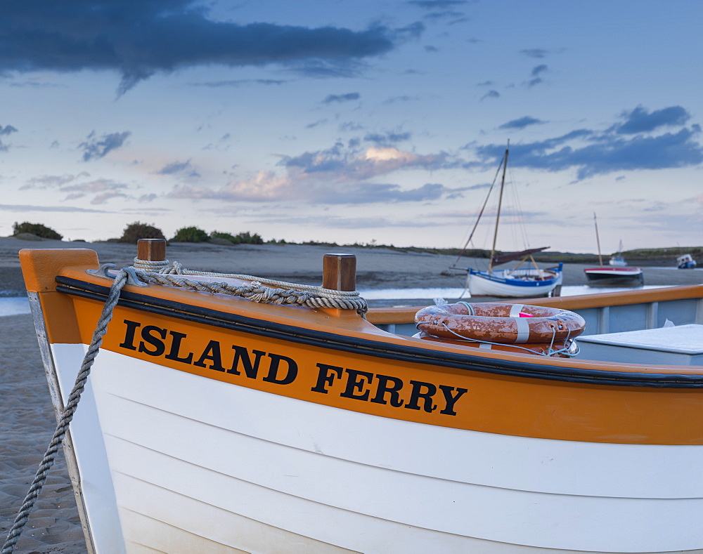 A view of Burnham Overy Staithe, Norfolk, England, United Kingdom, Europe