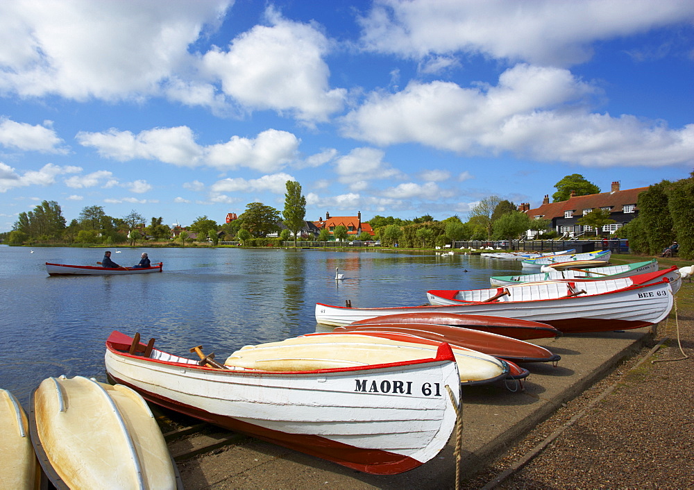 The coastal village of Thorpeness, Suffolk, England, United Kingdom, Europe