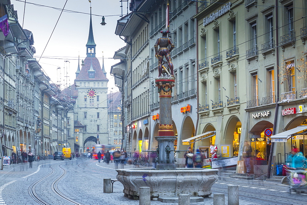 Marktgasse, Bern, Jungfrau region, Bernese Oberland, Swiss Alps, Switzerland, Europe