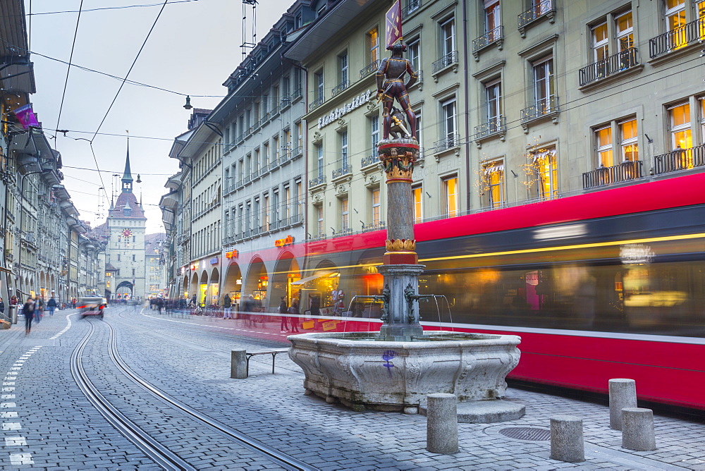 Marktgasse, Bern, Jungfrau region, Bernese Oberland, Swiss Alps, Switzerland, Europe