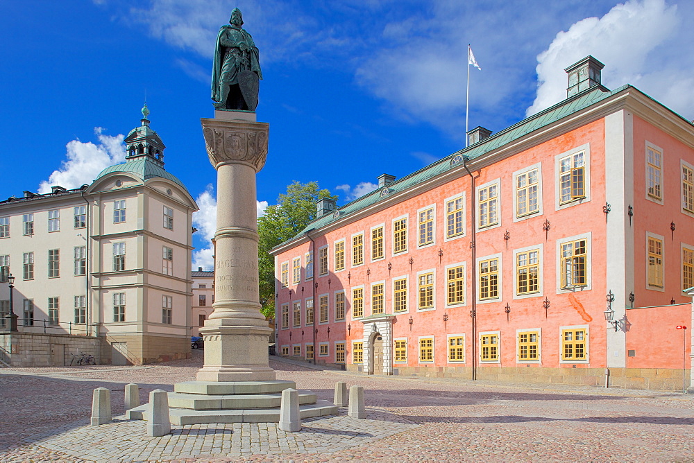 Wrangelska Bracken and Monument, Riddarholmen, Stockholm, Sweden, Scandinavia, Europe