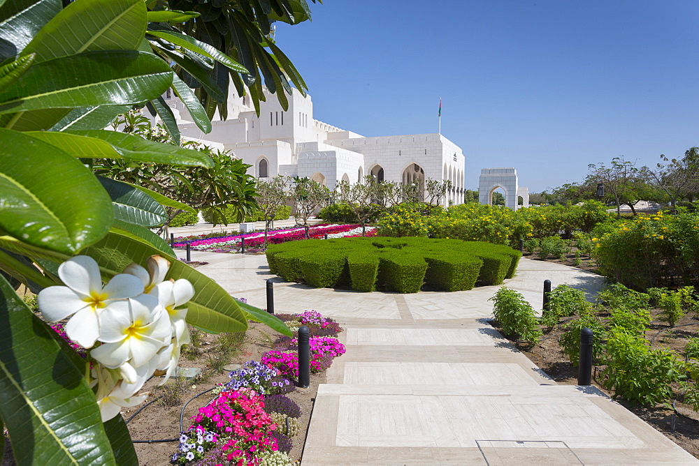 External view of Muscat Opera House, Muscat, Oman, Middle East