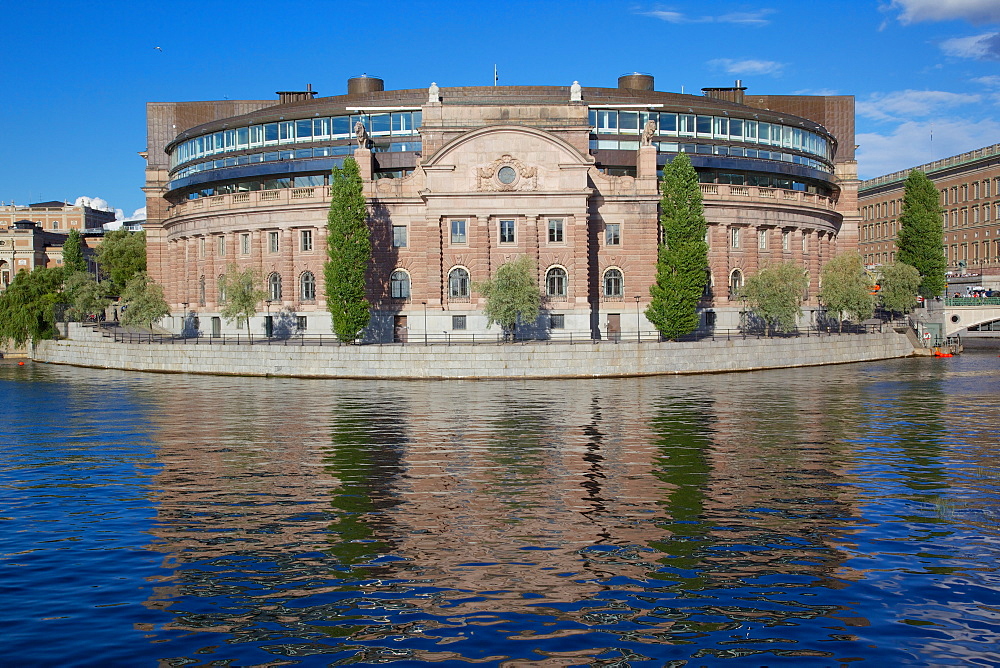 Swedish Parliament, Gamla Stan, Stockholm, Sweden, Scandinavia, Europe