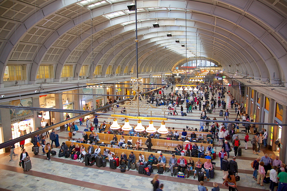 Central Station interior, Norrmalm, Stockholm, Sweden, Scandinavia, Europe