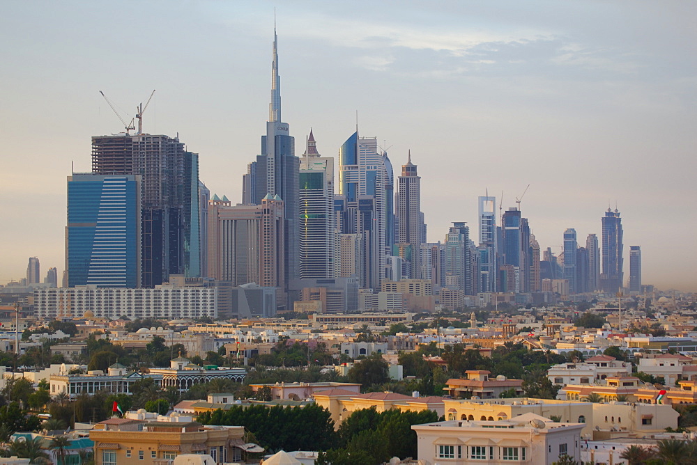 City skyline, Dubai, United Arab Emirates, Middle East