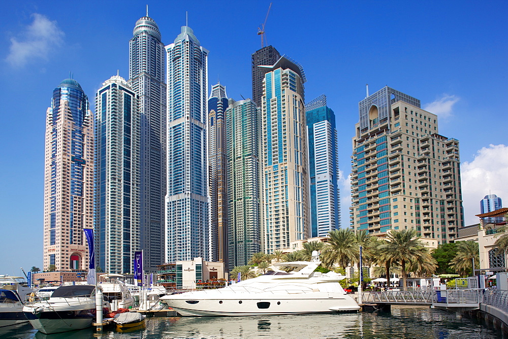 Dubai Marina, Dubai, United Arab Emirates, Middle East